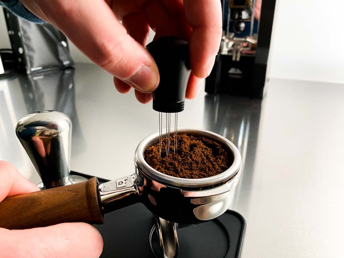 Kaffeezubereitung_siebtraegermaschine_Verteilung Kaffeezubereitung_siebtraegermaschine_Verteilung