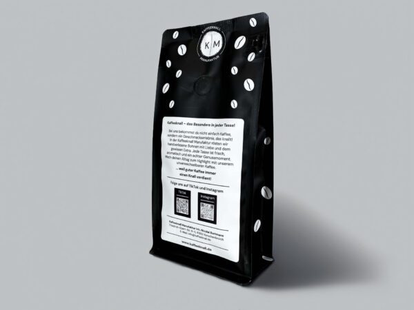 Premium-Kaffee Waldkraft – Single Origin Indien, würzig-nussig mit honigsüßer Note.