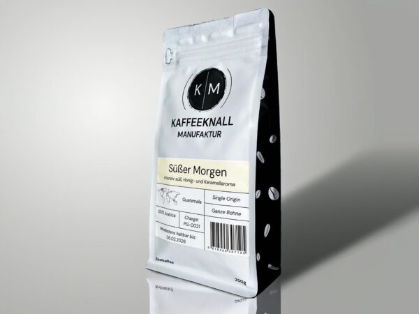 Single Origin Spezialitäten-Kaffee aus Guatemala, 100% Arabica, ganze Bohne.