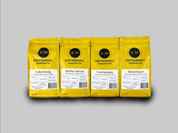 Filterkaffee Explorer Set – Vier Single-Origin Kaffees für perfekten Filtergenuss