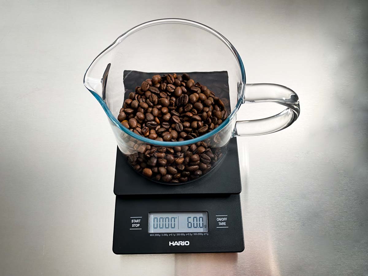 Kaffeezubereitung_Chemex_Dosierung Kaffeezubereitung_Chemex_Dosierung