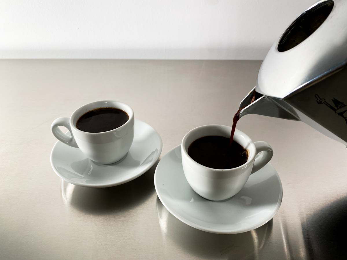 Kaffeezubereitung_Espressokocher_fertig Kaffeezubereitung_Espressokocher_fertig