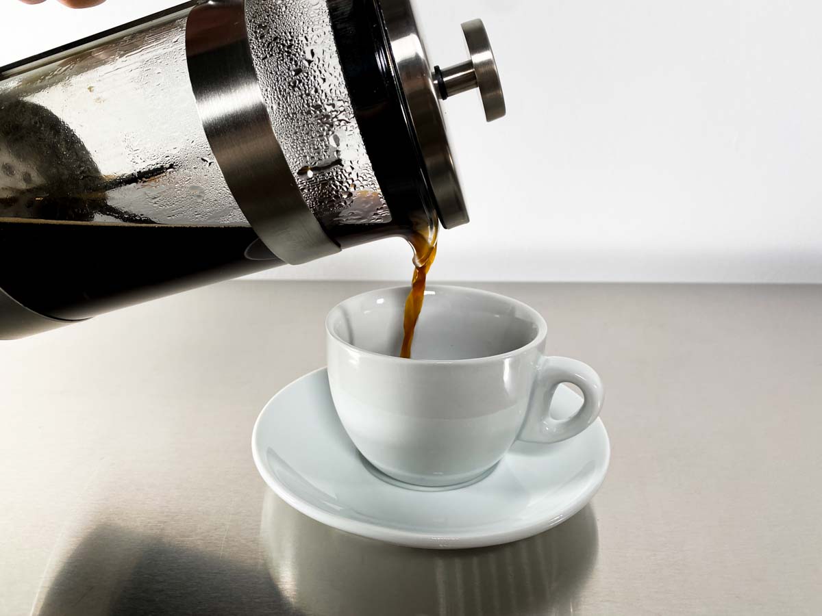 Kaffeezubereitung_French_Press_giessen Kaffeezubereitung_French_Press_giessen